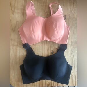 Seamless Comfort Bra Set -Knix Cataylst Pink and Black